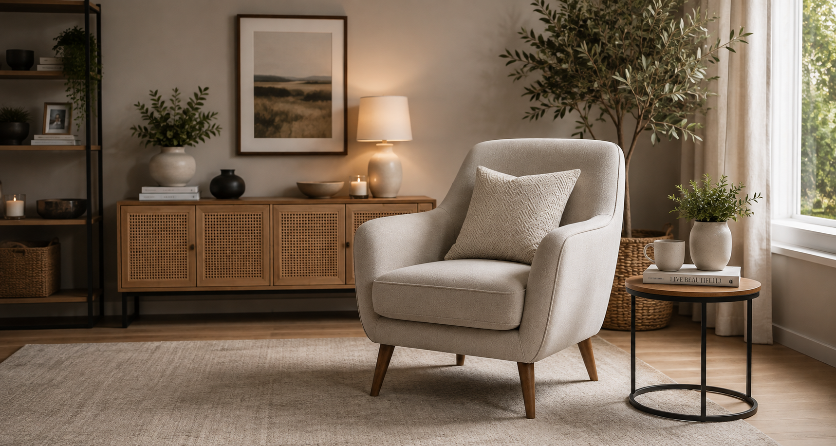 Modern armchair furniture in a living room uk shopping place sales